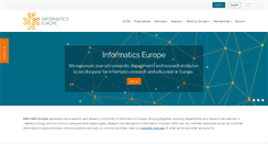 Desktop Screenshot of informatics-europe.org