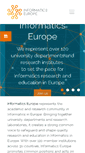 Mobile Screenshot of informatics-europe.org